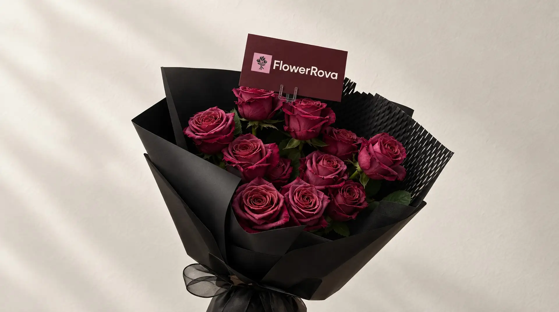 Pink rose bouquet styling illustration